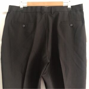 Hagger black classic fit Eclo Stria striped dress pants in size 38x30